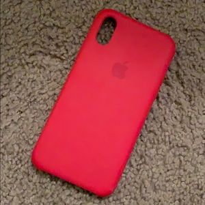 iPhone XS silicone case